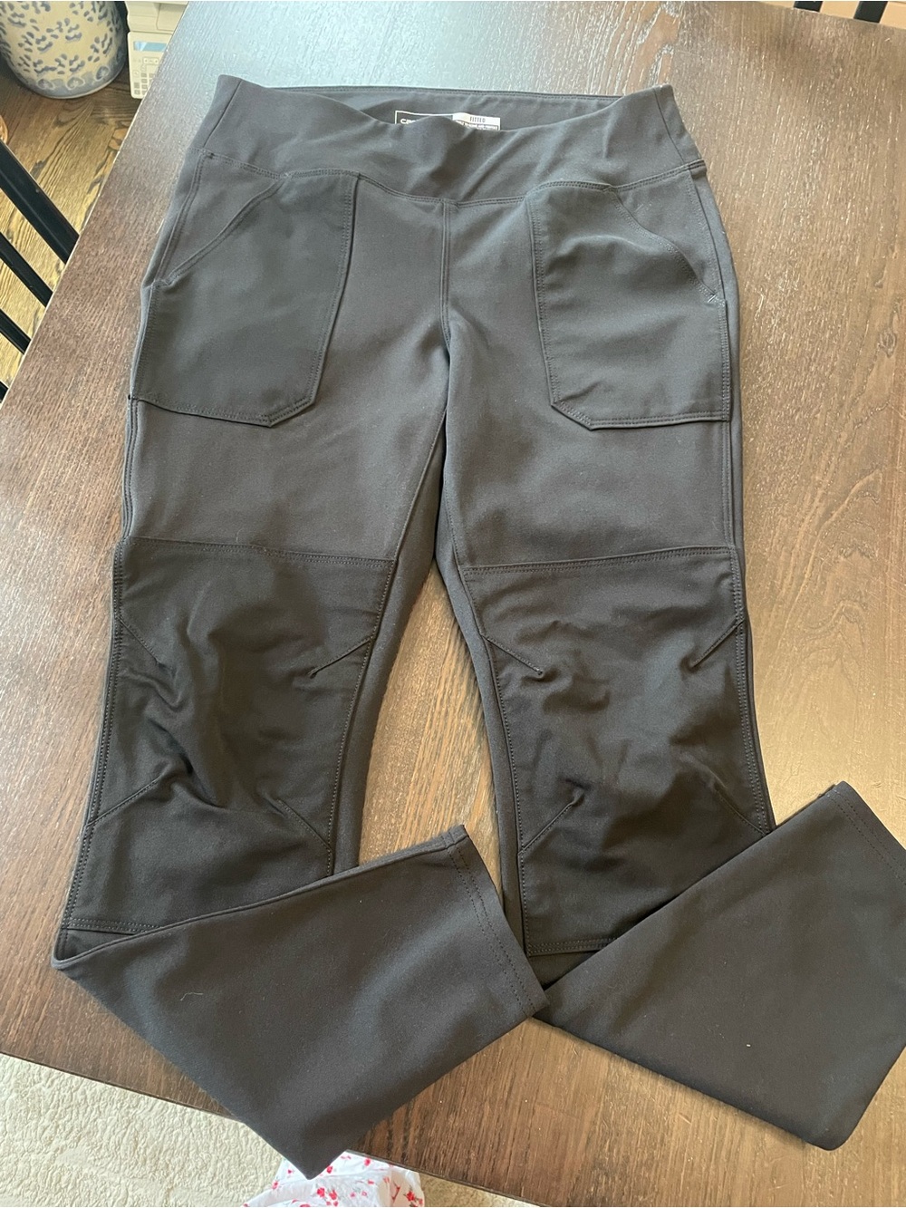 Carhartt Black Women's Track Jogger Pants with Utility Pockets